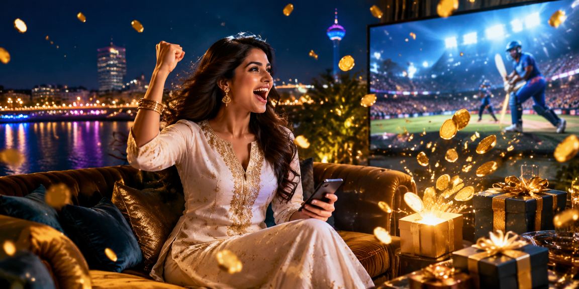 Slots player enjoying VIP bonus at Ahmedabad riverfront