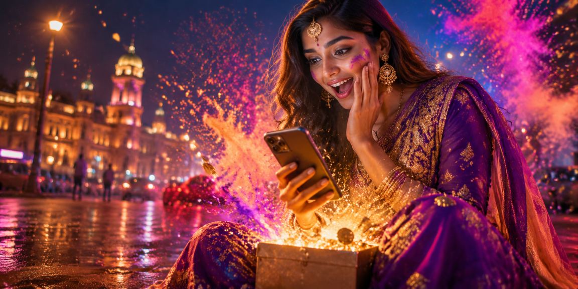 Players enjoying Holi festival bonuses in Mumbai